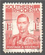 Southern Rhodesia Scott 43 Used